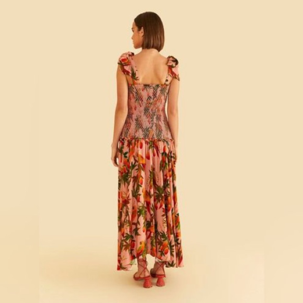 FARM Rio Pink Mango Trees Dress - Picture 3 of 12